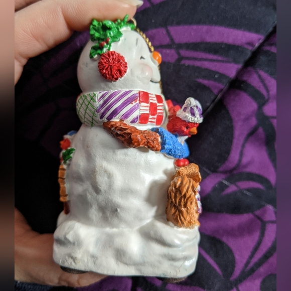 Snowman Ornament in a Tin - Picture 4 of 12